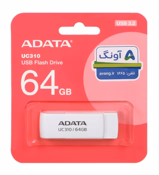 فلش مموری ای دیتا مدل UC310 USB 3.2 ظرفیت 64 گیگابایت