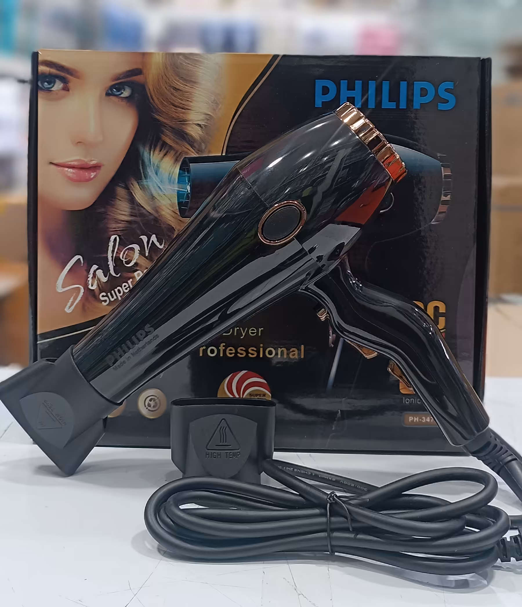 سشوار سالنی فیلیپس مدل3472موتور 21 سالنی