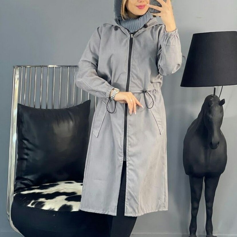 مانتو بلند جنس میکرو کجراه گرم بالا
