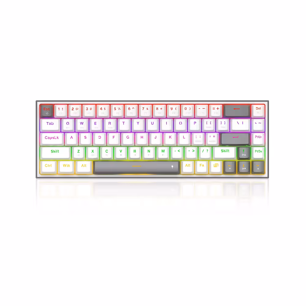 کیبورد گیمینگ بی سیم ردراگون مدل Lena Pro K705 WG-R با سوئیچ مکانیکال قرمز