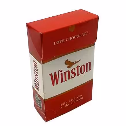 شکلات ولنتاین سیگار مقوایی