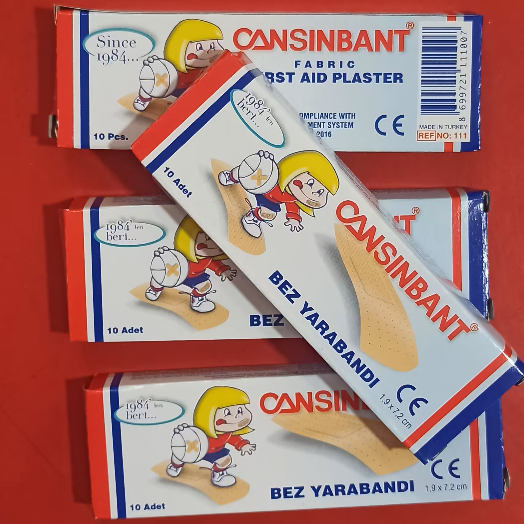 چسب زخم کانسین بنت CansinBant First Aid Plaster Fabric ترکیه