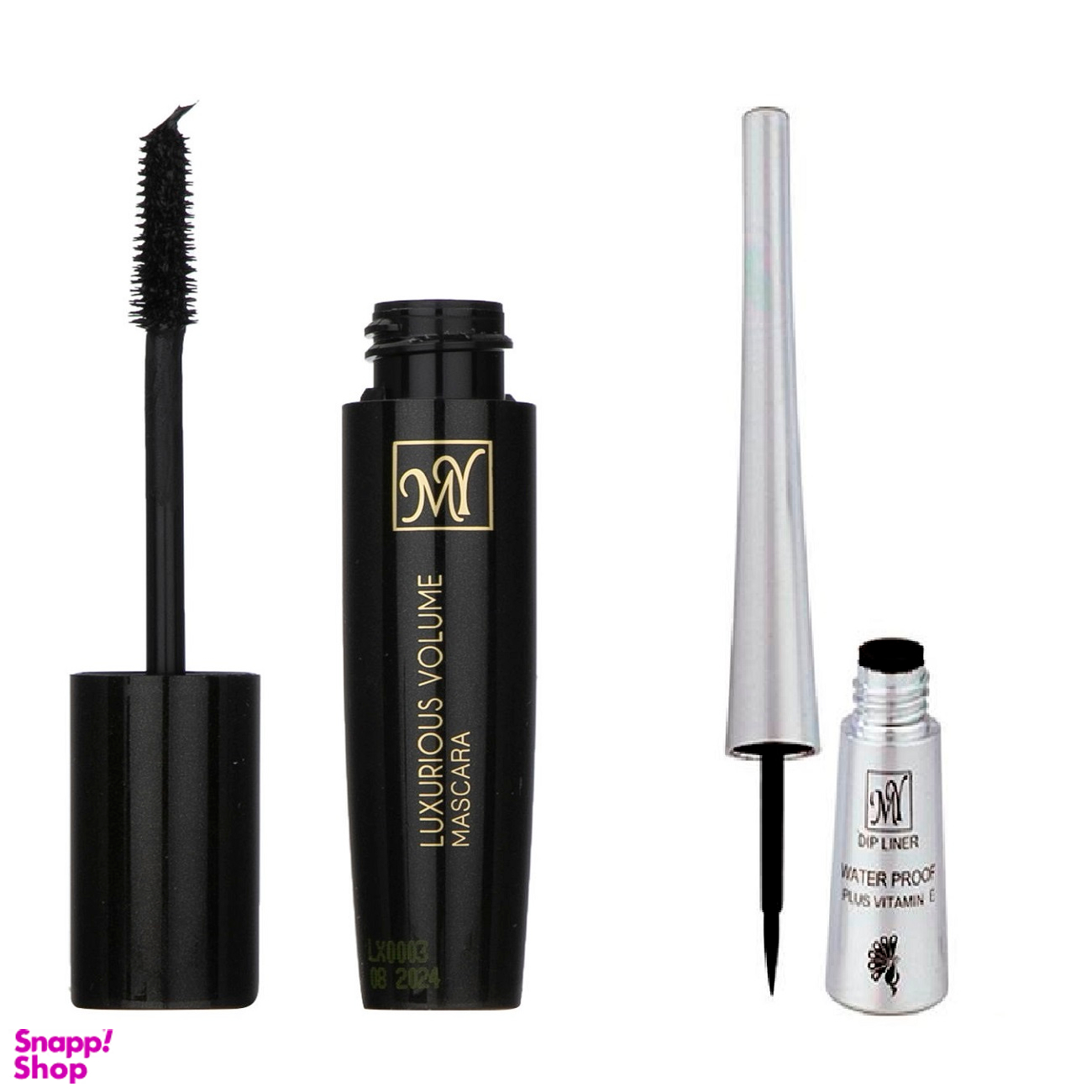 خط چشم ماژیکی مای (MY) حجم 45 میلی لیتر + ریمل مای (MY) مدل black diamond حجم 15 میلی لیتر