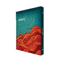 دفتر کلاسوری 100 برگ پدیده نقش مدل انیمیشن طرح brave کد 03