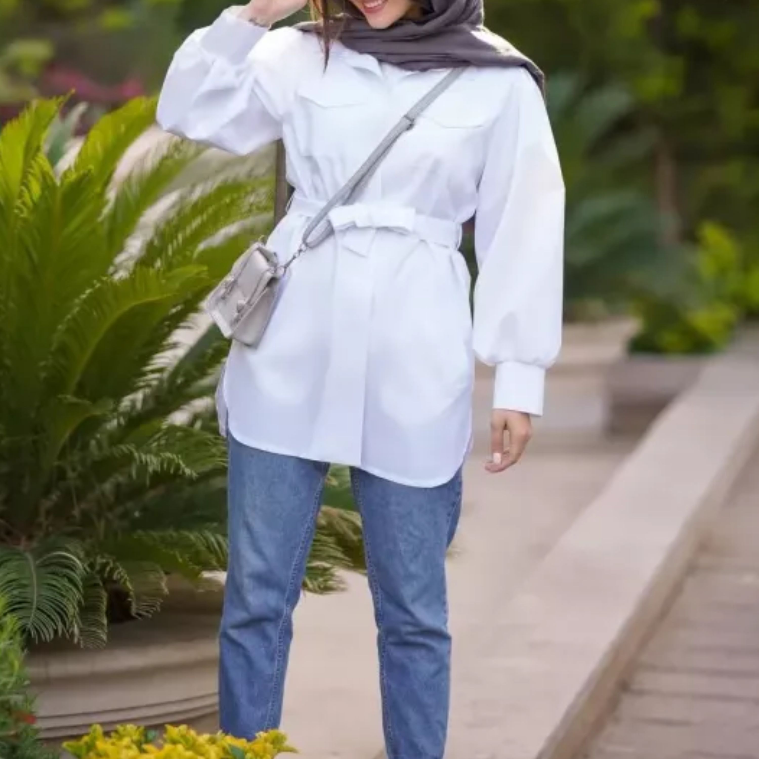 مانتو خنک تابستانی کوتاه جنس داکرون مزون دوز