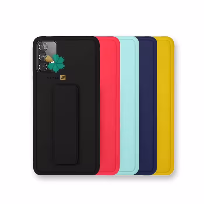 قاب گوشی سامسونگ Samsung Galaxy A52 مدل سیلیکونی هولدردار