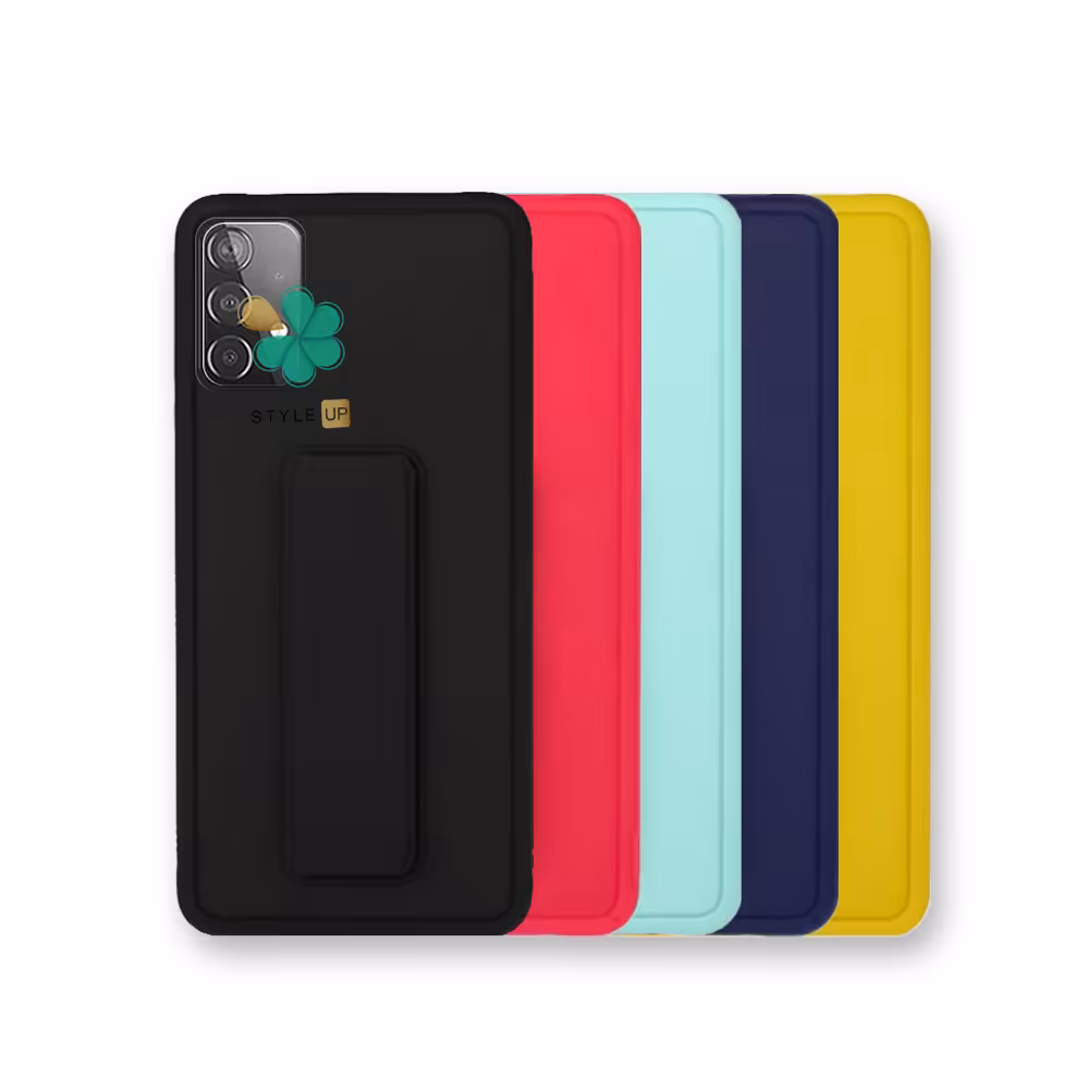 قاب گوشی سامسونگ Samsung Galaxy A52 مدل سیلیکونی هولدردار