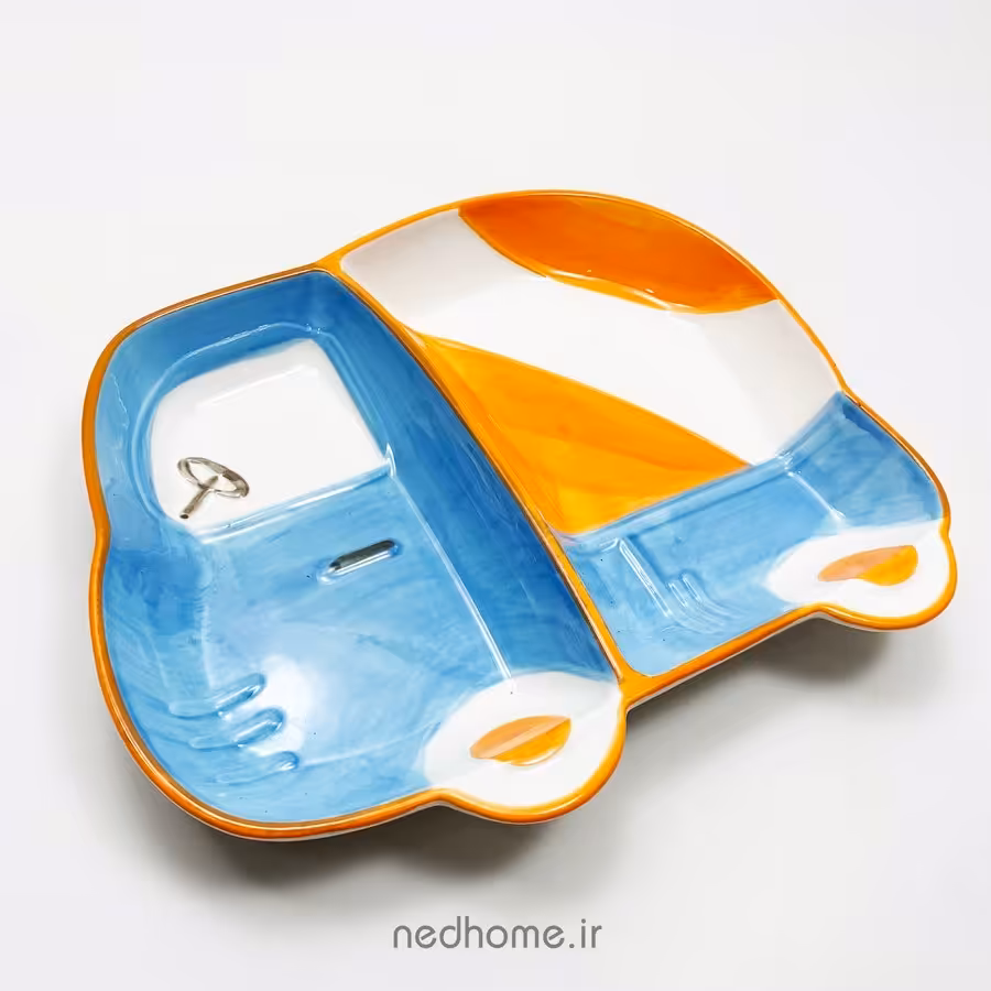  بشقاب غذاخوری کودک طرح کامیون 