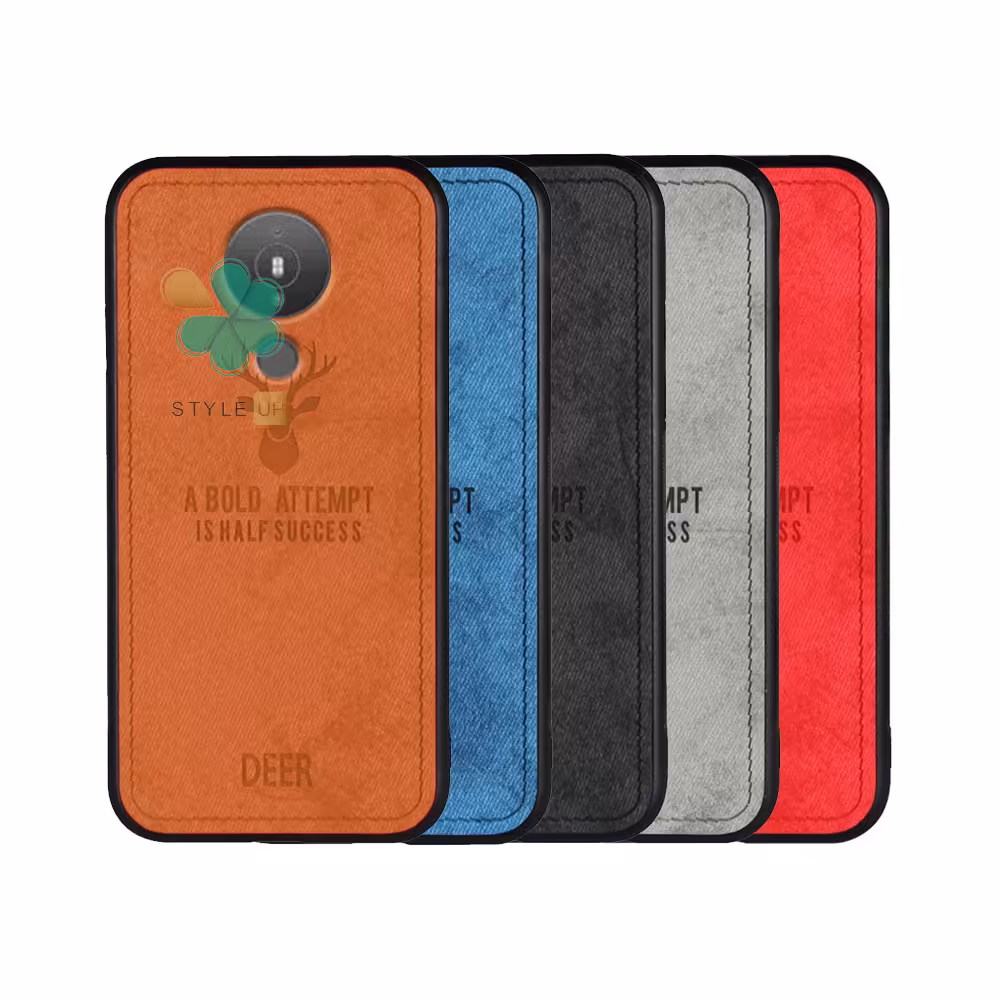 قاب گوشی پارچه ای گوزن مناسب Nokia 1.4