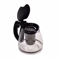 قوری چایساز پیرکس 1.1 لیتری با مقاومت حرارتی بالا مناسب یدک چایساز وسماور