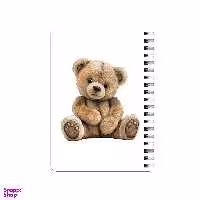 دفترچه یادداشت بامبیلیپ مدل خرس مودب نسکافه ای کد 8813547