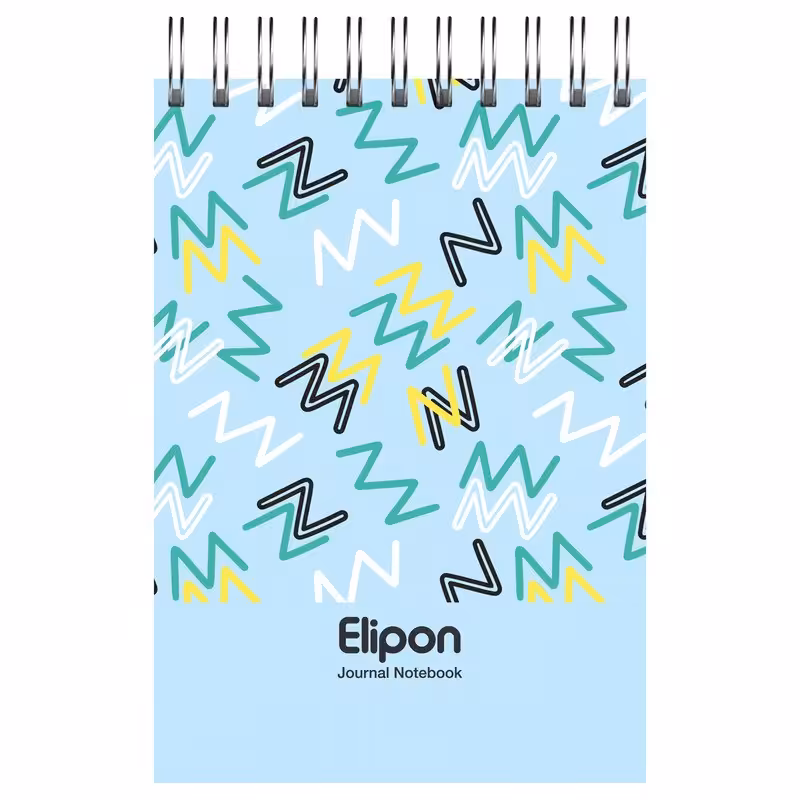 دفترچه یادداشت 100 برگ الیپون در رنگ های مختلف
