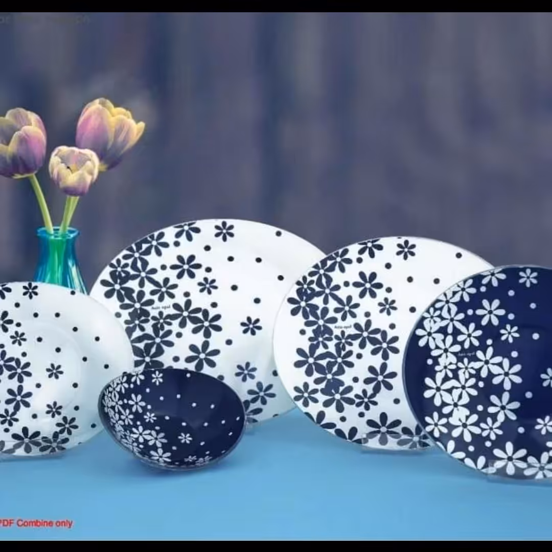 سرویس غذاخوری 25 پارچ آذین اوپال کد 811