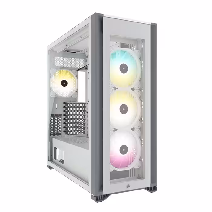 قیمت و خرید کیس کامپیوتر کورسیر مدل iCUE 7000X RGB White | یاس ارتباط