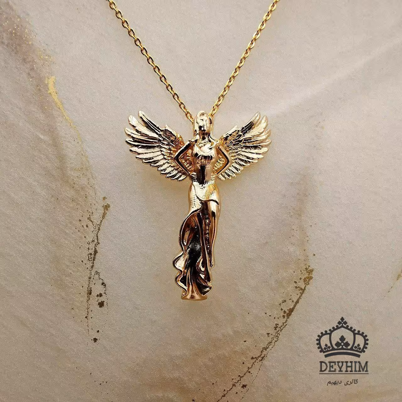 پلاک طرح فرشته بدند ژوپینگ 