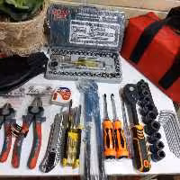 ست ابزار و آچار 72 پارچه مجموعه ابزار حرفه ای ابزارجور کد 101