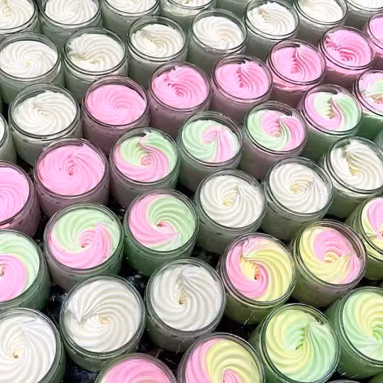 کره خامه ای بدن با رایحه دلپذیر200گرمی