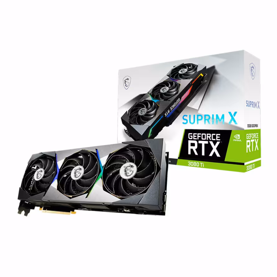 کارت گرافیک ام اس آی RTX 3080 Ti SUPRIM X 12G