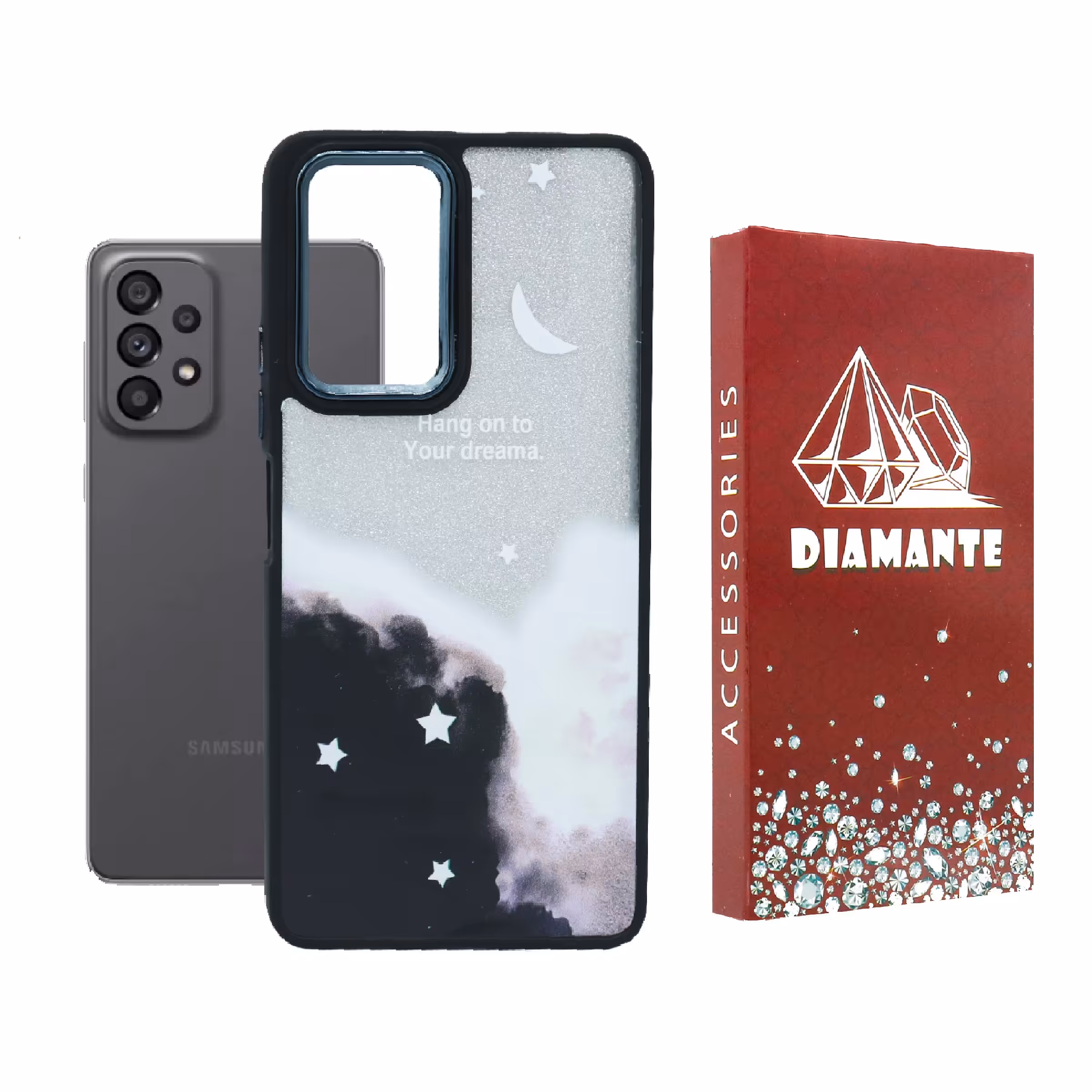 کاور مدل ماه و ستاره مناسب برای گوشی سامسونگ a23 4g