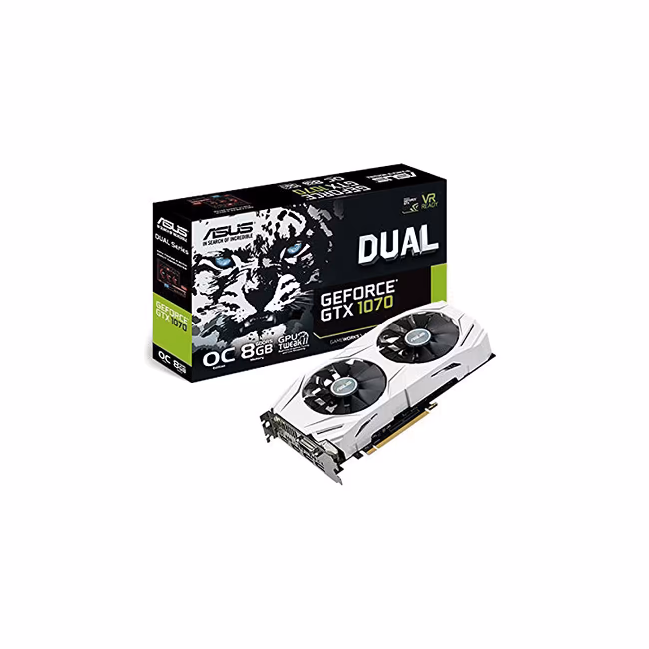 کارت گرافيک ایسوس ASUS DUAL GTX1070 O8G