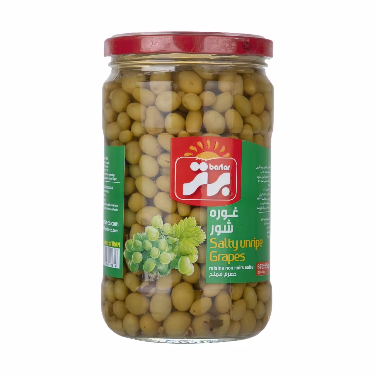 غوره شور برتر 670 گرم