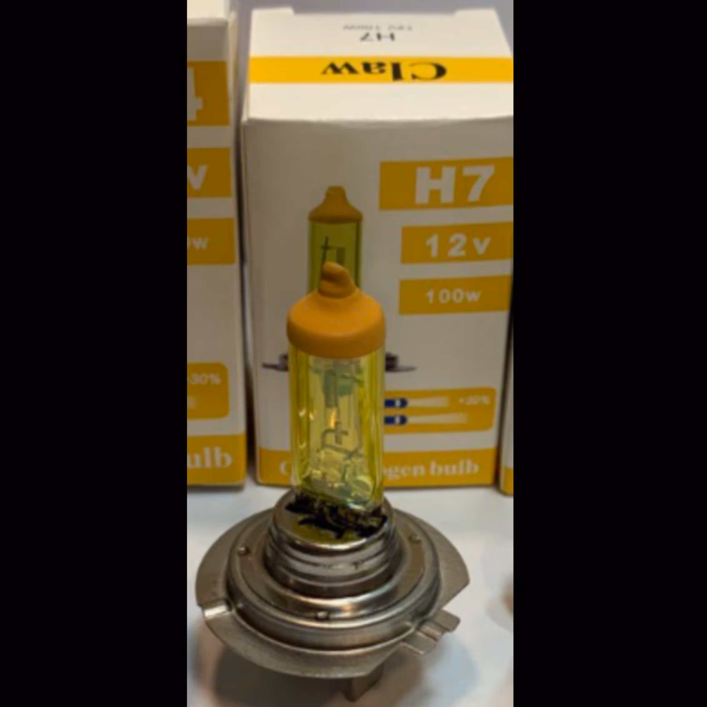 لامپ زرد اچ 7 claw h7و stco تکی 12 ولت پرشیایی