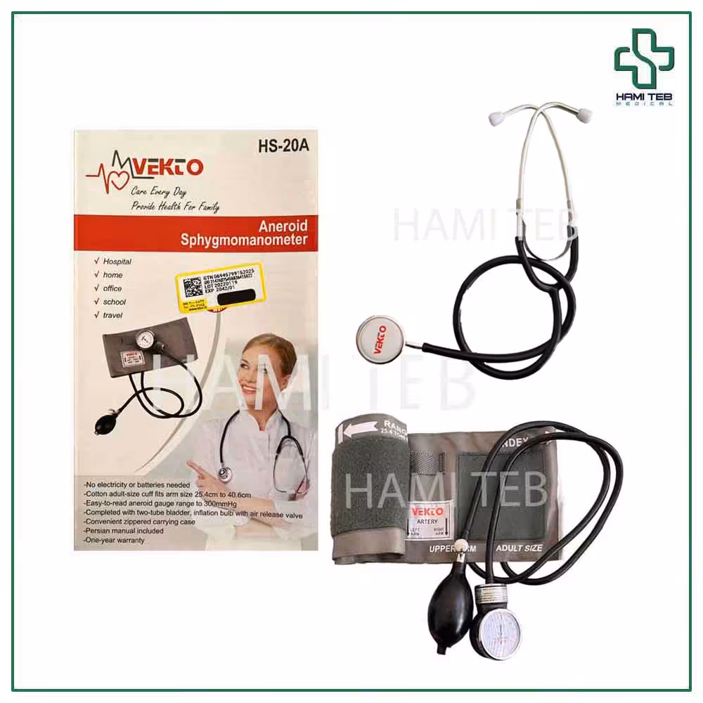 فشار سنج عقربه اي وکتو با گوشي