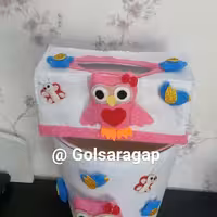 جا دستمال وسطل