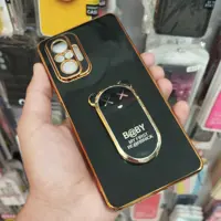 گارد مای کیس مشکی به همراه نگهدارنده فضانورد مناسب برای شیائومی note10pro و note10promax و note 10 pro و Note 10 pro max