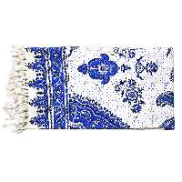 رومیزی قلمکار صدر مدل ممتاز پته جقه کد 150
