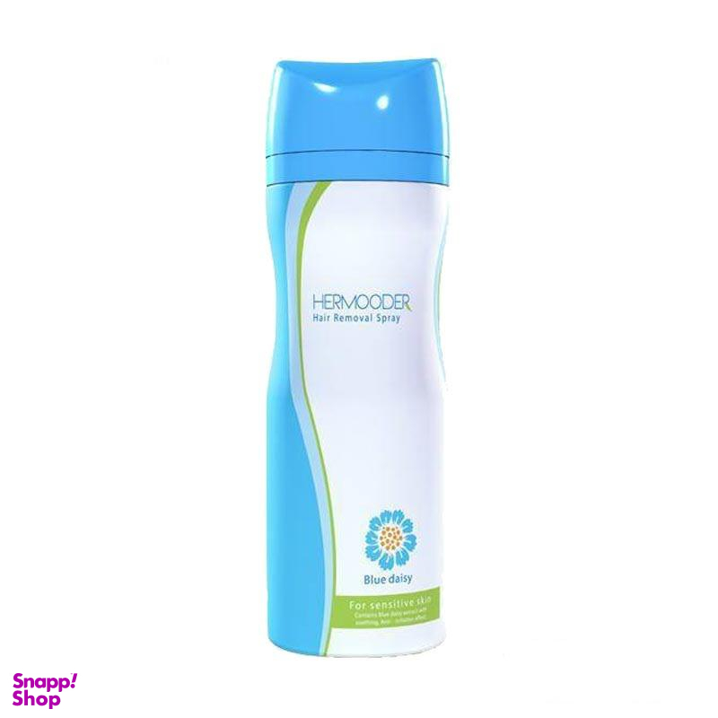 اسپری موبر بدن هرمودر مدل Blue Daisy حجم 200 میلی لیتر