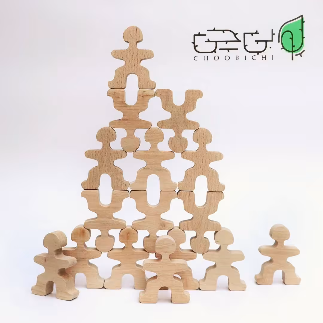 بازی فکری برج آدمک چوبی