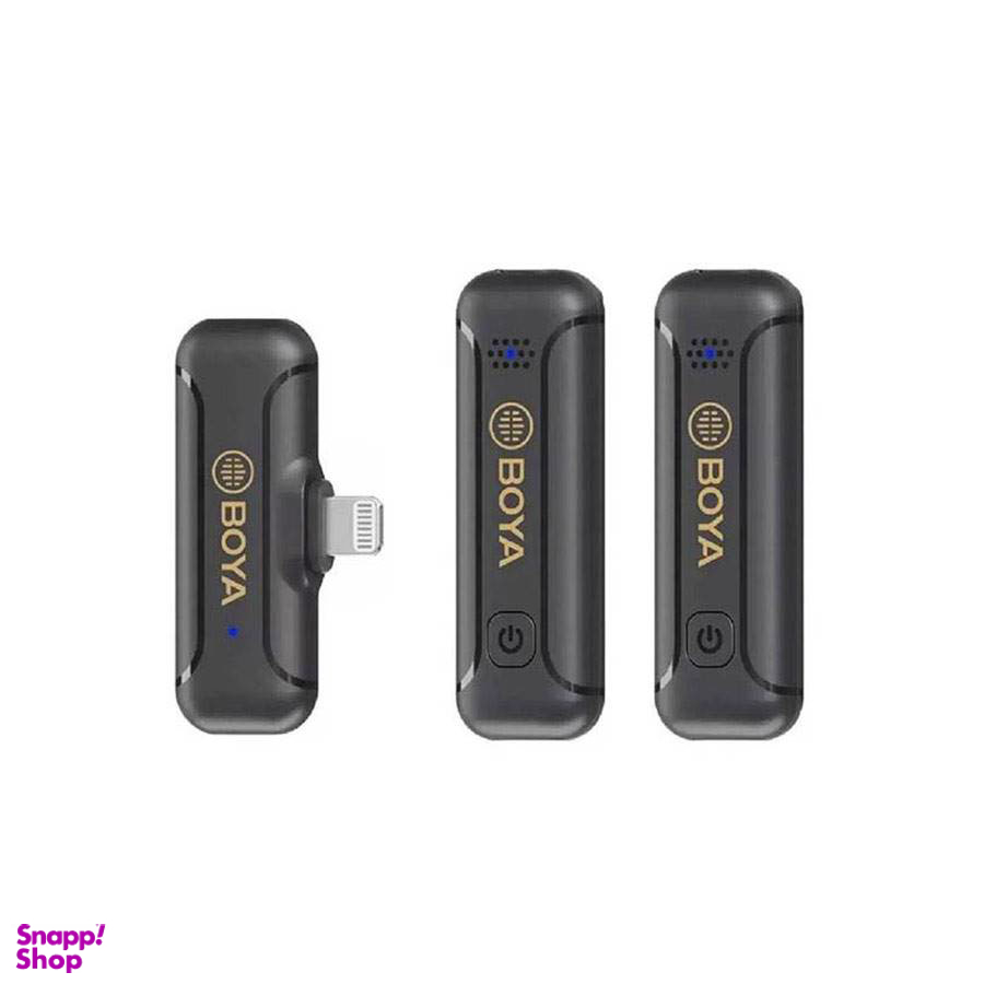 میکروفون بی سیم یقه ای بویا مدل BY-WM3T2-D2