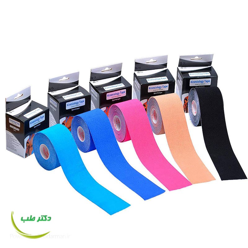 چسب عضله ورزشی کنزو تیپ kinesiology tape