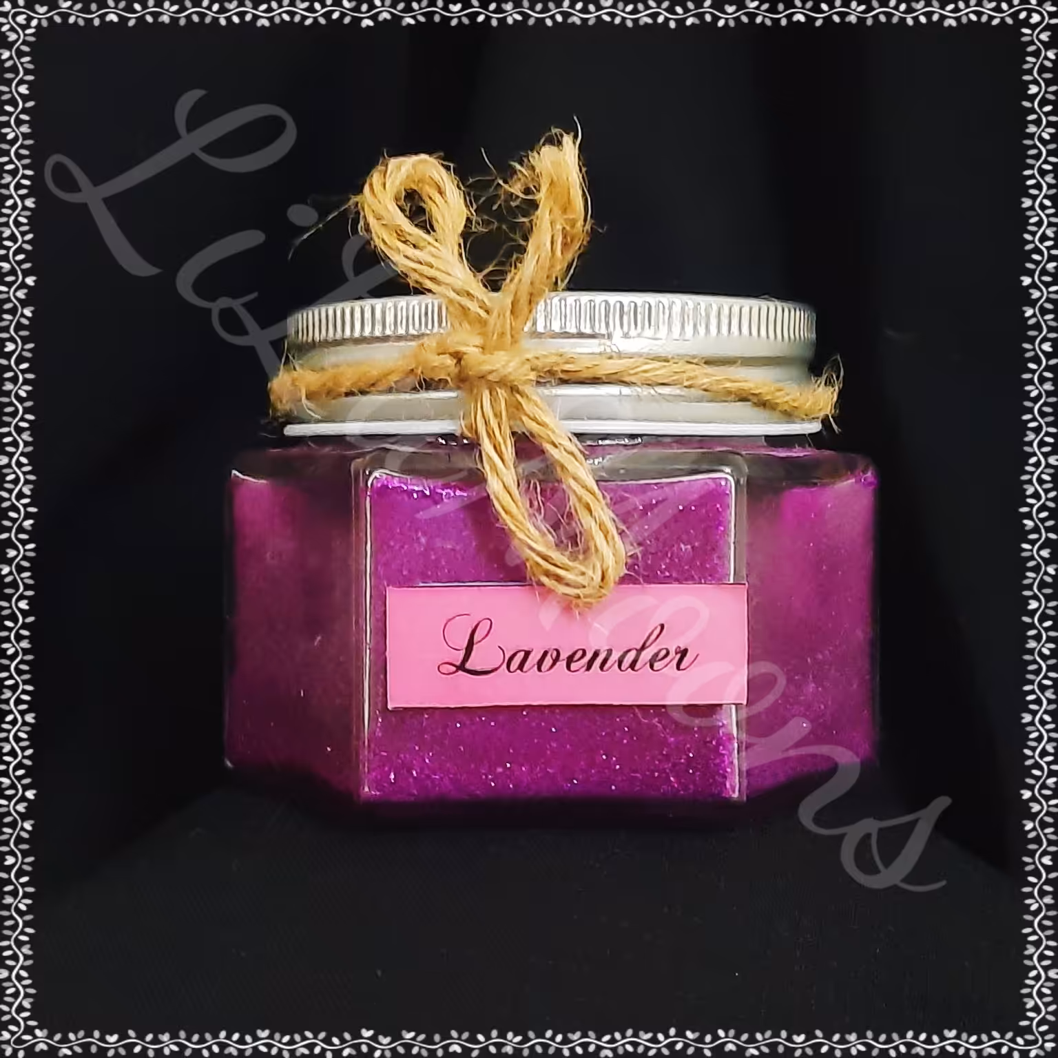 شمع معطر 100 ساعته با بوی لوندر  340 گرم