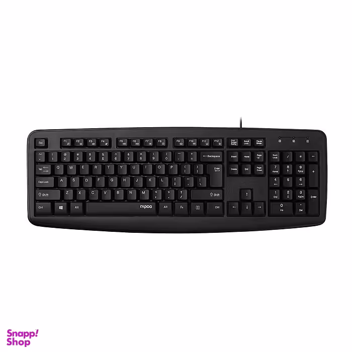 کیبورد باسیم رپو مدل NK2600 دارای حروف فارسی