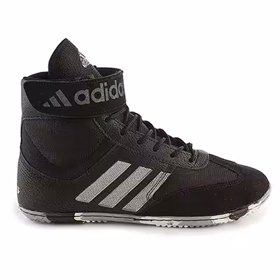 کفش کشتی بچه گانه ساقدار طرح آدیداس MZ|مشکی/طوسی