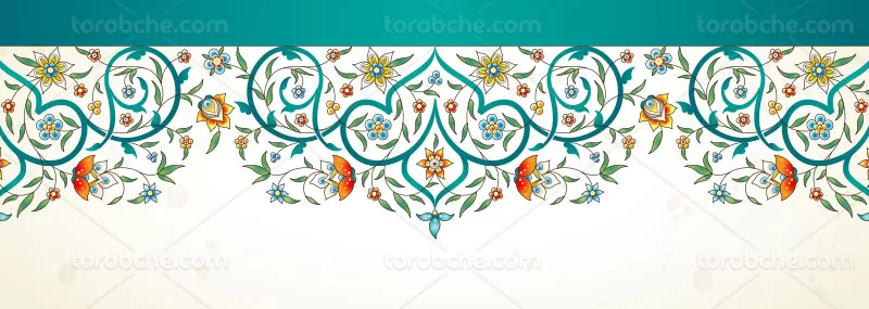 وکتور حاشیه ختایی | گرافیک با طعم تربچه