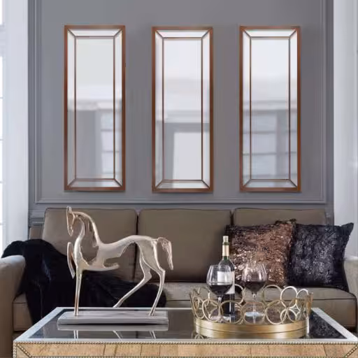 آینه الف مدل قدی طرح کیمیا مجموعه 3 عددی