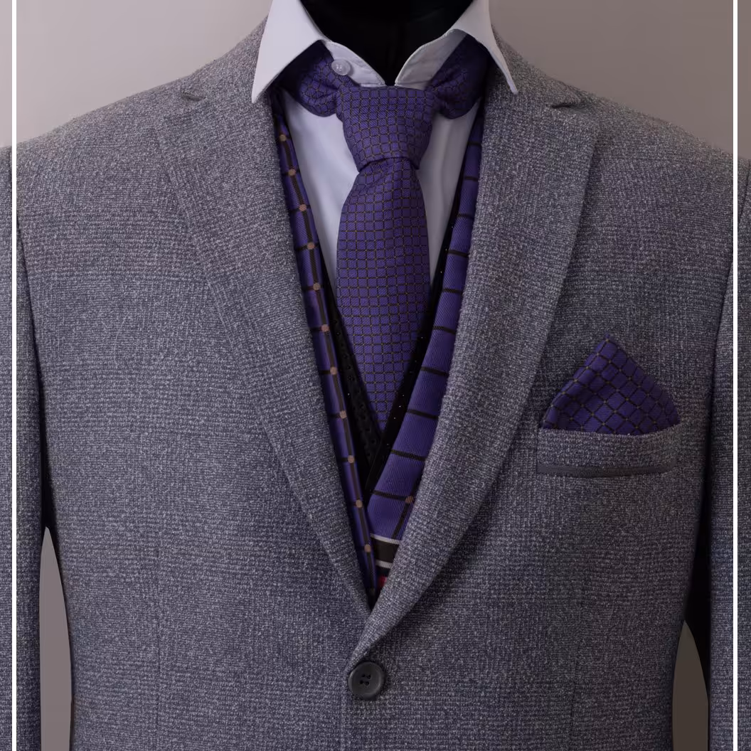 شال روسری کراوات و پوشت بصورت ست خانواده کد محصول 29