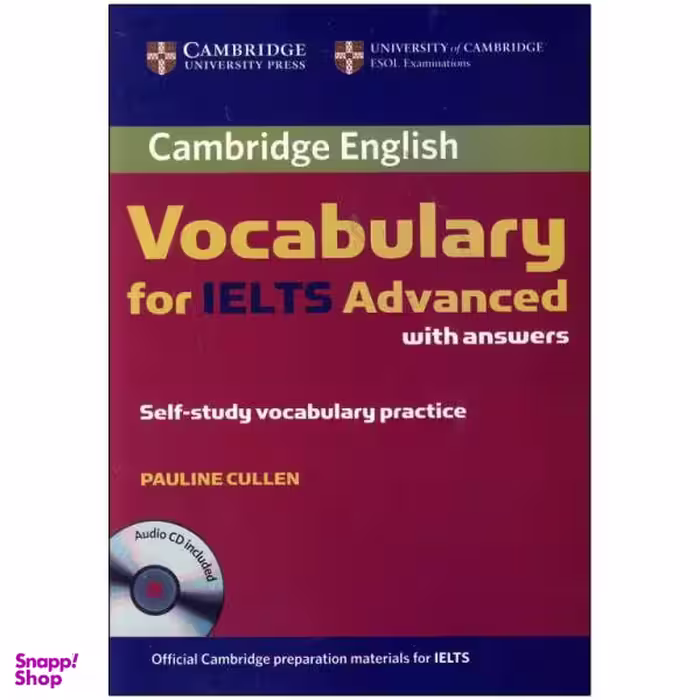 کتاب Vocabulary for IELTS Advanced / اثر pauline cullen انتشارات کمبریدج