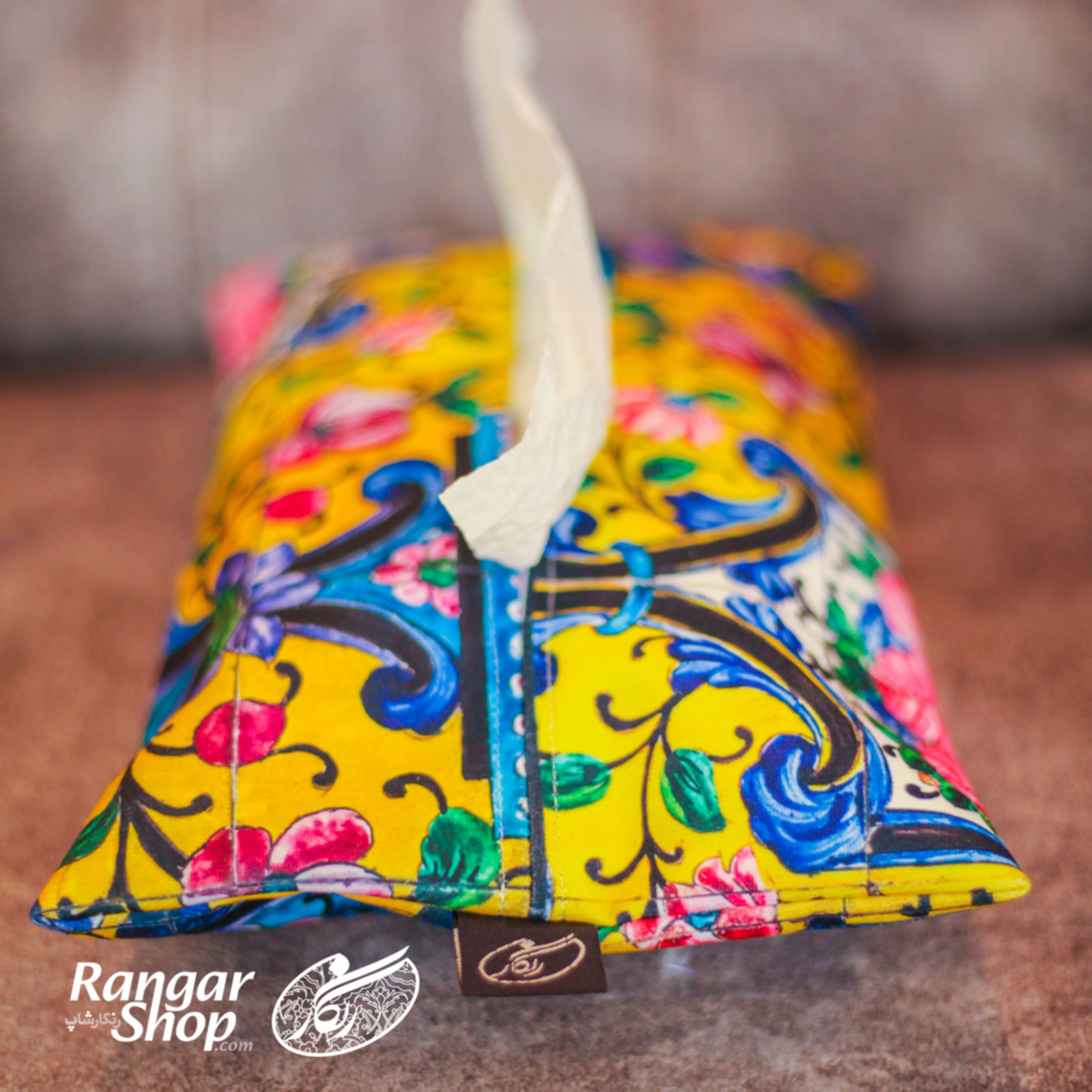 جادستمال کاغذی جنس مخمل کد JT05
