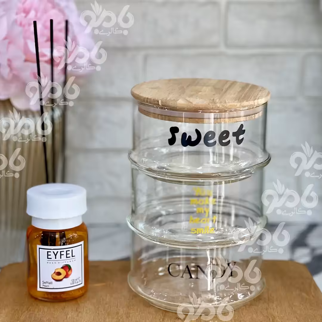 برج تنقلات 3 طبقه چاپدار درب چوبی