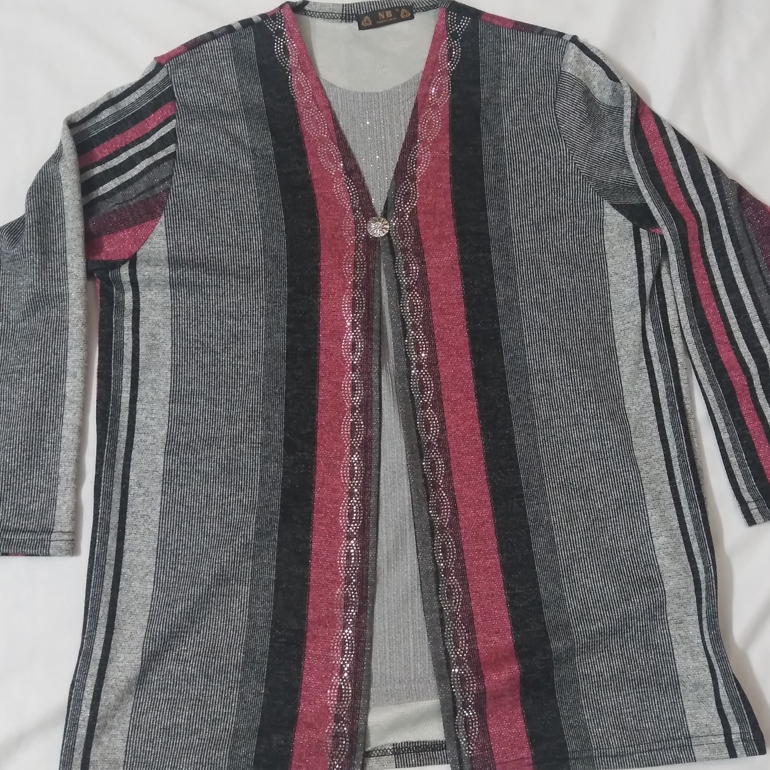 بلوز طرح دوتکه مجلسی