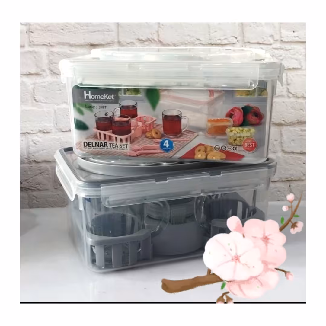 سرویس چای خوری چهار نفره مسافرتی