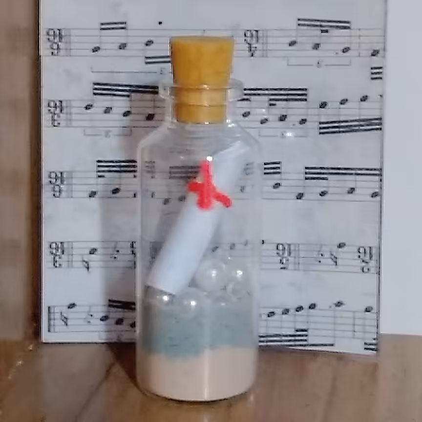 شیشه جادویی طرح ساحل 