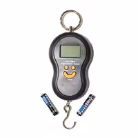 ترازوی دیجیتال وزن کشی (2 عدد باطری رایگان)