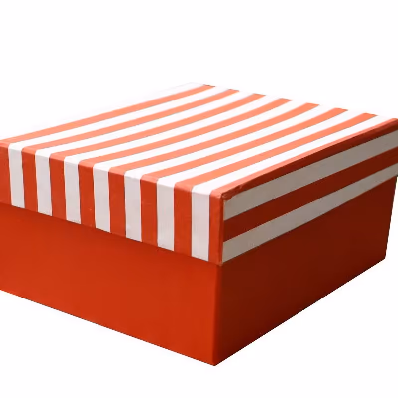 جعبه هدیه و کادو مدل راه راه مشکی سایز 9-فقط عمده-دورنگ