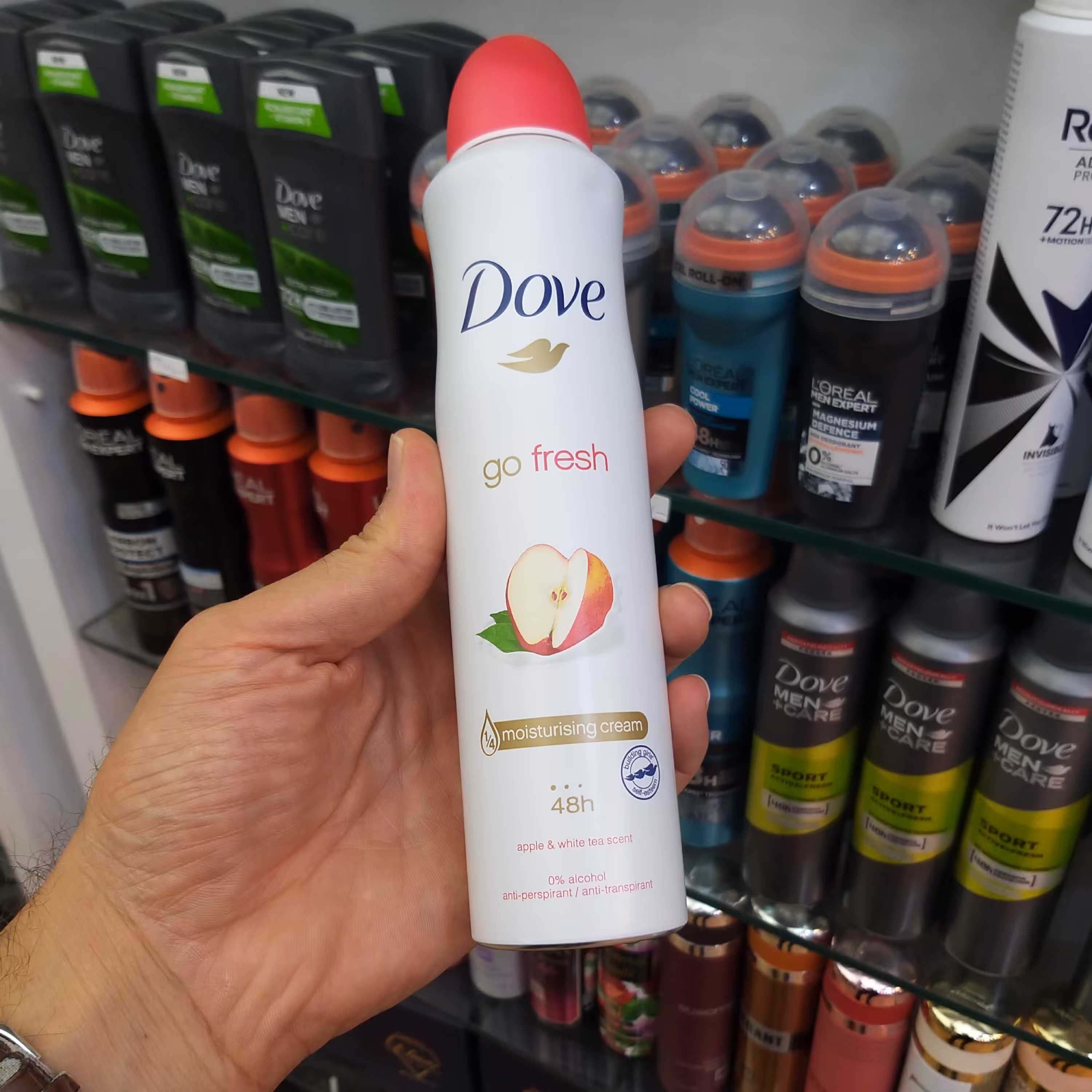 اسپری 250 میل اورجینال 48 ساعته داو زنانه