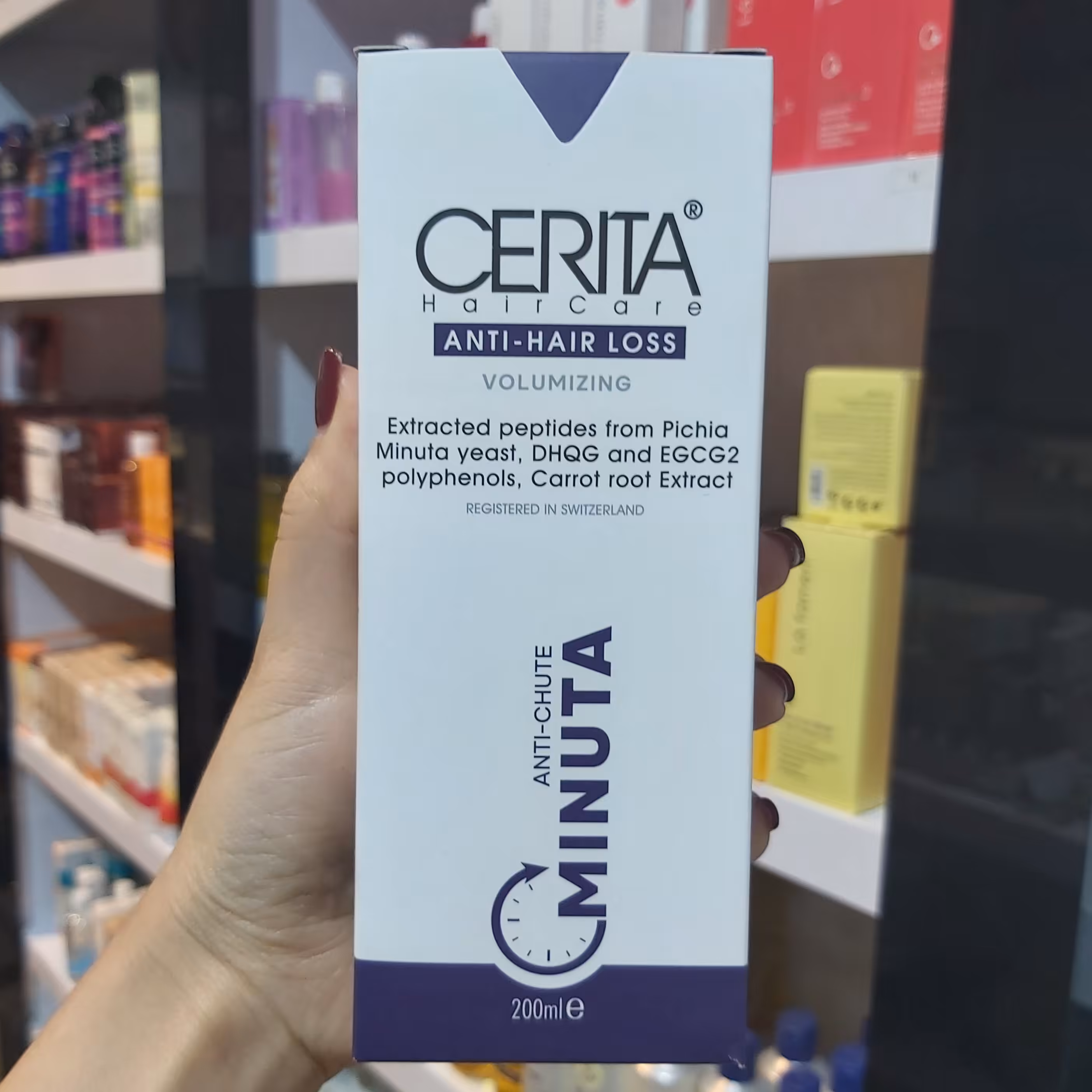 شامپو ضد ریزش  مناسب  موهای خشک سریتا  200 میل 